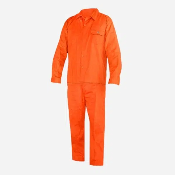 COTTON WORK UNIFORM (PANT & SHIRT) Orange