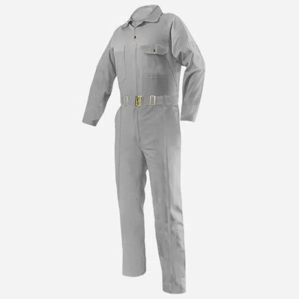 Coveralls 100% COTTON Light Gray