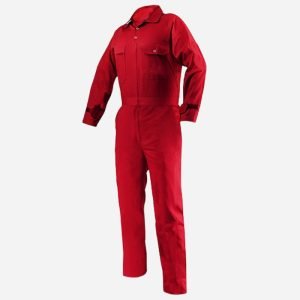 Coveralls 100% COTTON Red