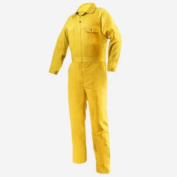 Coveralls 100% COTTON Yellow