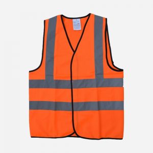HIGH VISIBILTY FABRIC VEST Orange