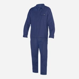 POLYCOTTON WORK UNIFORMS (PANT & SHIRT) Navy Blue