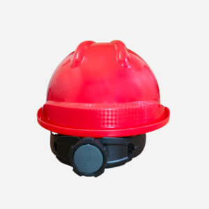 SPARTAN GUARD HELMET HDPE SG 6570 RED-1
